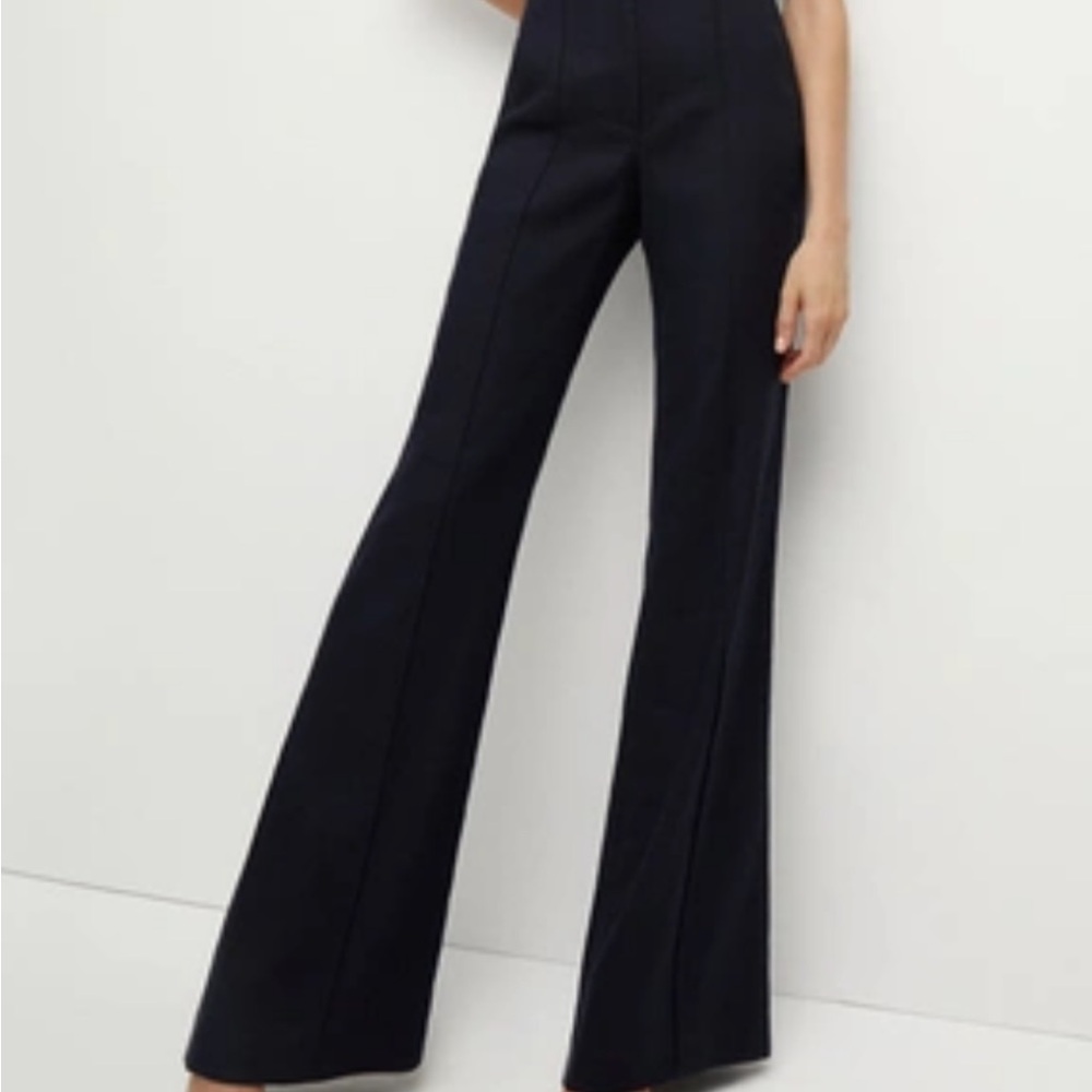 Veronica Beard Dark Blue Komi Trousers - Picture 2 of 3